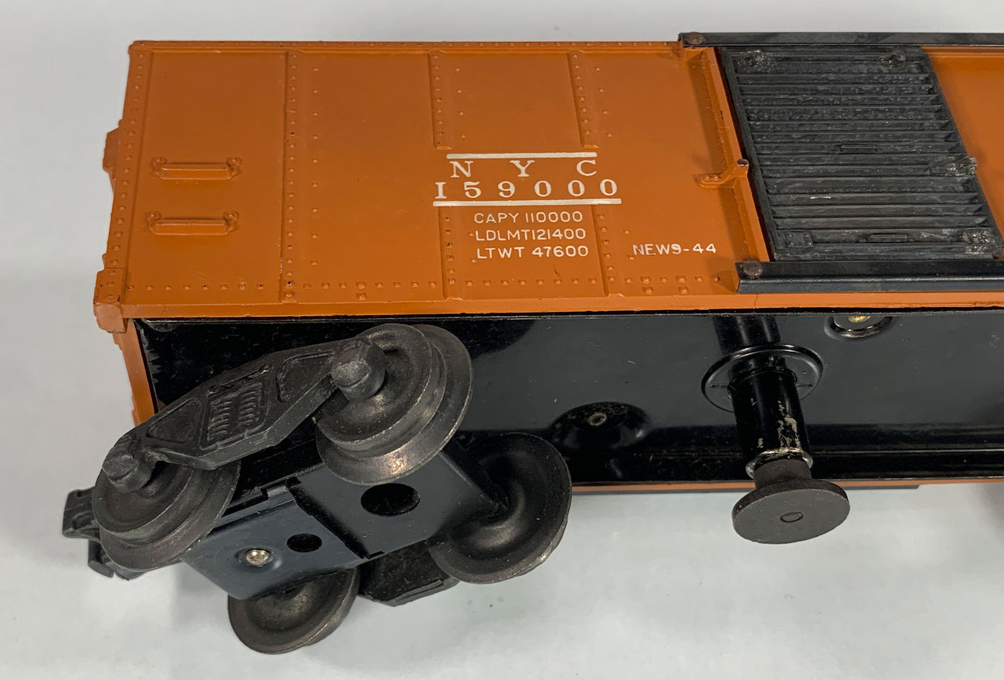 LIONEL • O GAUGE • 1949-1951 Postwar x3464 New York Central Operating Boxcar • VERY GOOD COND