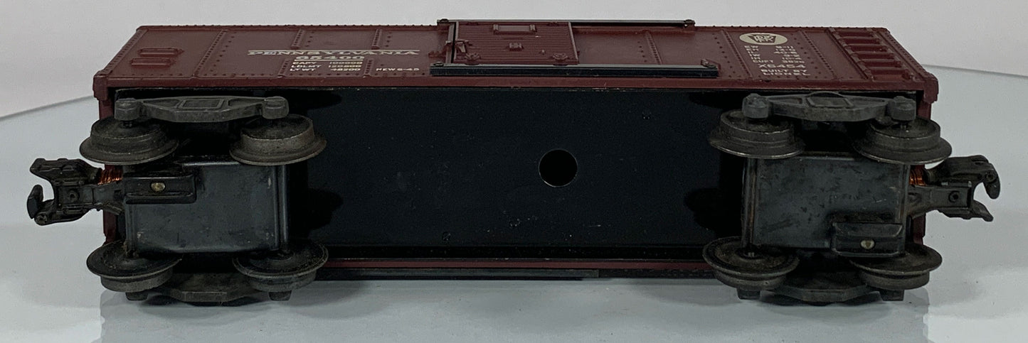 LIONEL • O GAUGE • 1952 Postwar x6454 Pennsylvania Boxcar • VERY GOOD COND