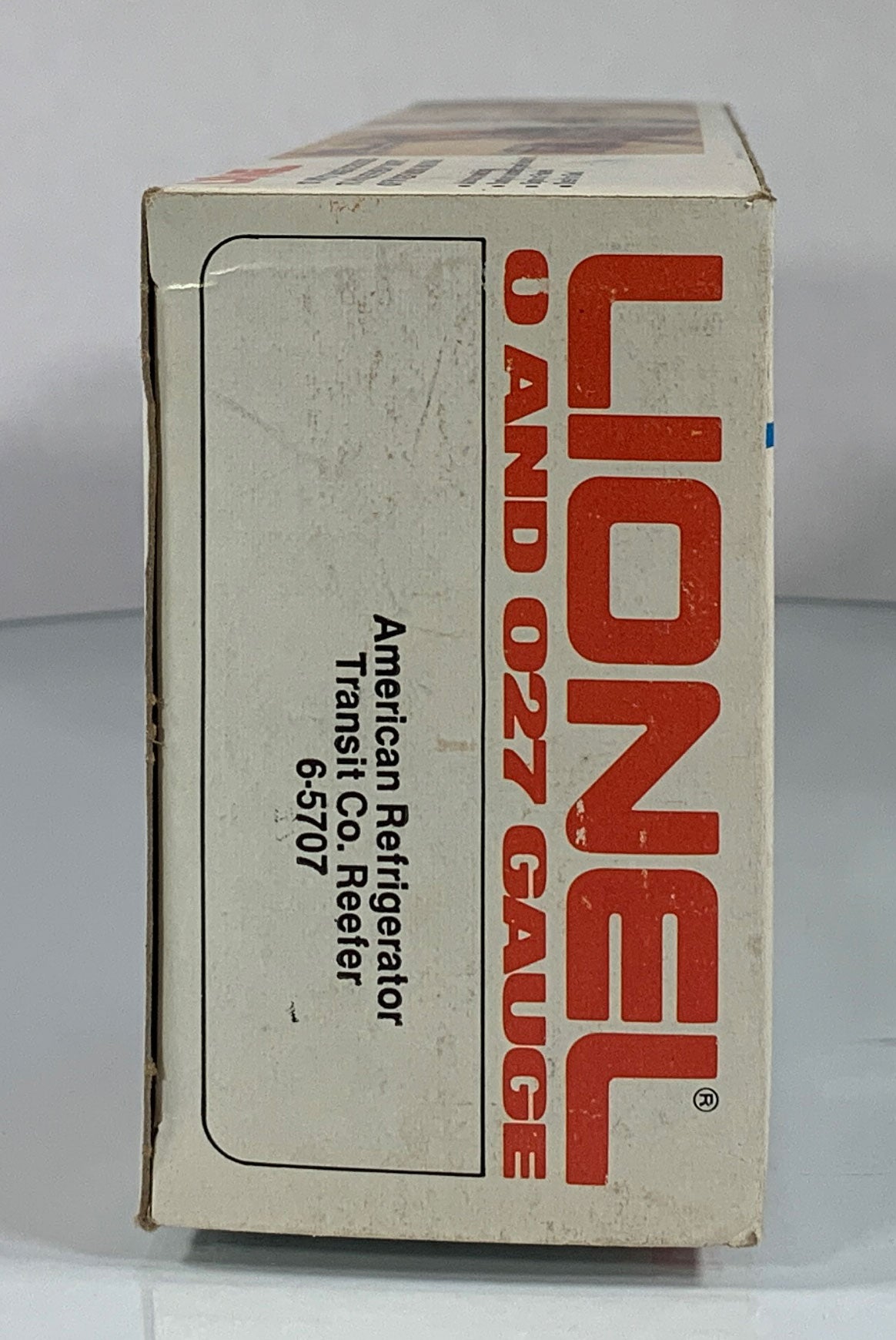 LIONEL • O GAUGE • 1981 American Refrigerator Transit Co Reefer 6-5707 • NEW OLD STOCK
