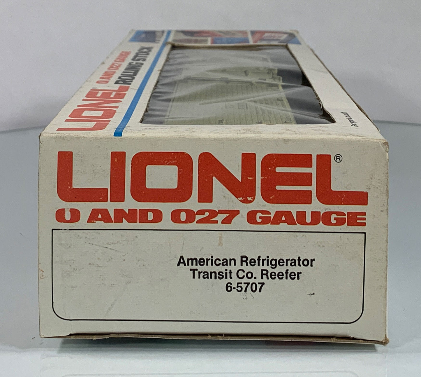 LIONEL • O GAUGE • 1981 American Refrigerator Transit Co Reefer 6-5707 • NEW OLD STOCK
