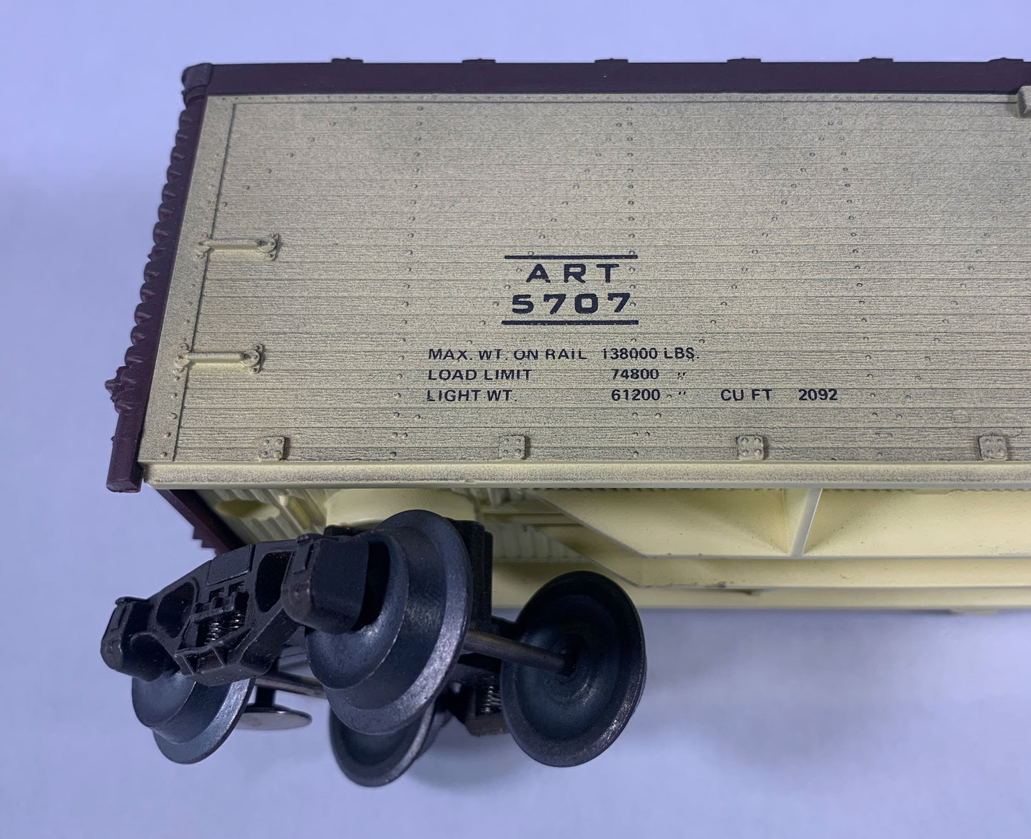 LIONEL • O GAUGE • 1981 American Refrigerator Transit Co Reefer 6-5707 • NEW OLD STOCK