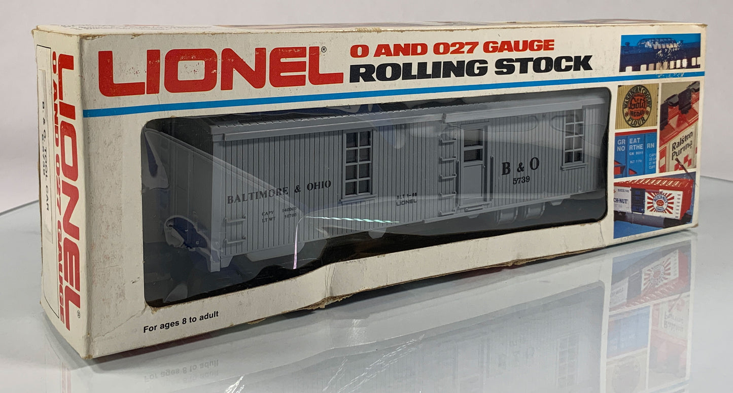LIONEL • O GAUGE • 1986 B & O Tool Car 6-5739 • NEW OLD STOCK