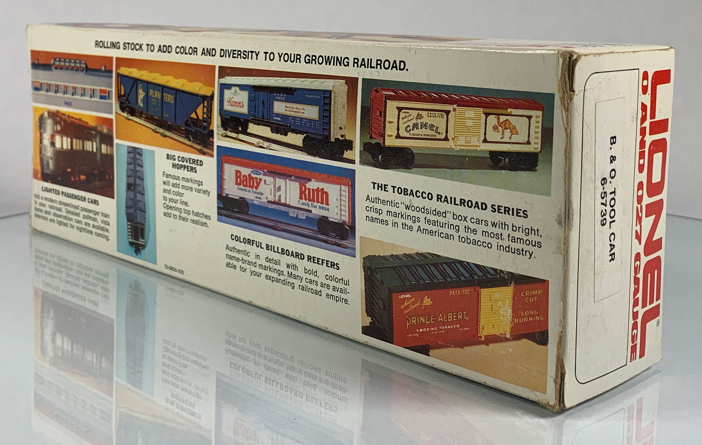 LIONEL • O GAUGE • 1986 B & O Tool Car 6-5739 • NEW OLD STOCK