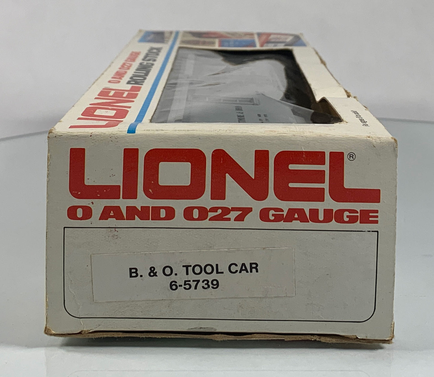 LIONEL • O GAUGE • 1986 B & O Tool Car 6-5739 • NEW OLD STOCK