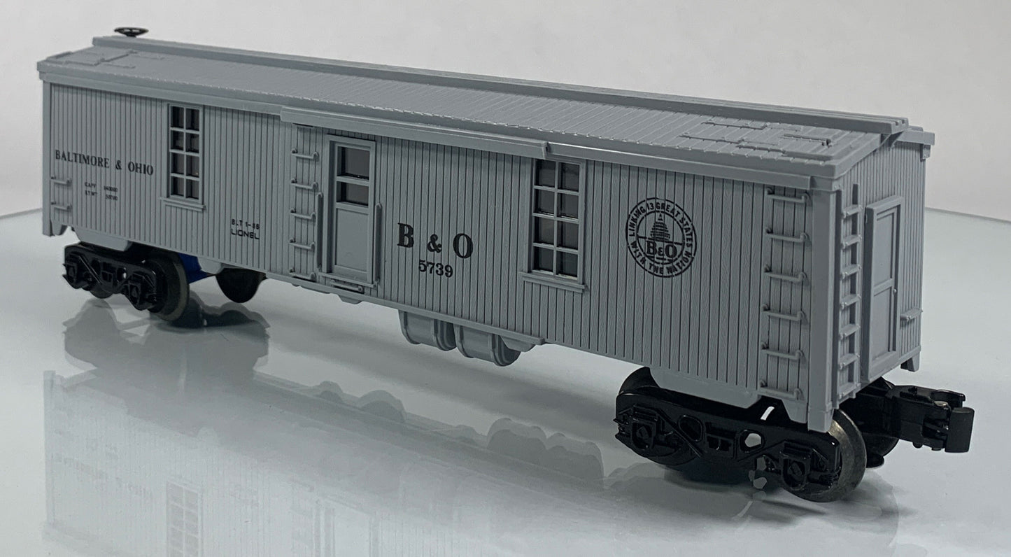 LIONEL • O GAUGE • 1986 B & O Tool Car 6-5739 • NEW OLD STOCK