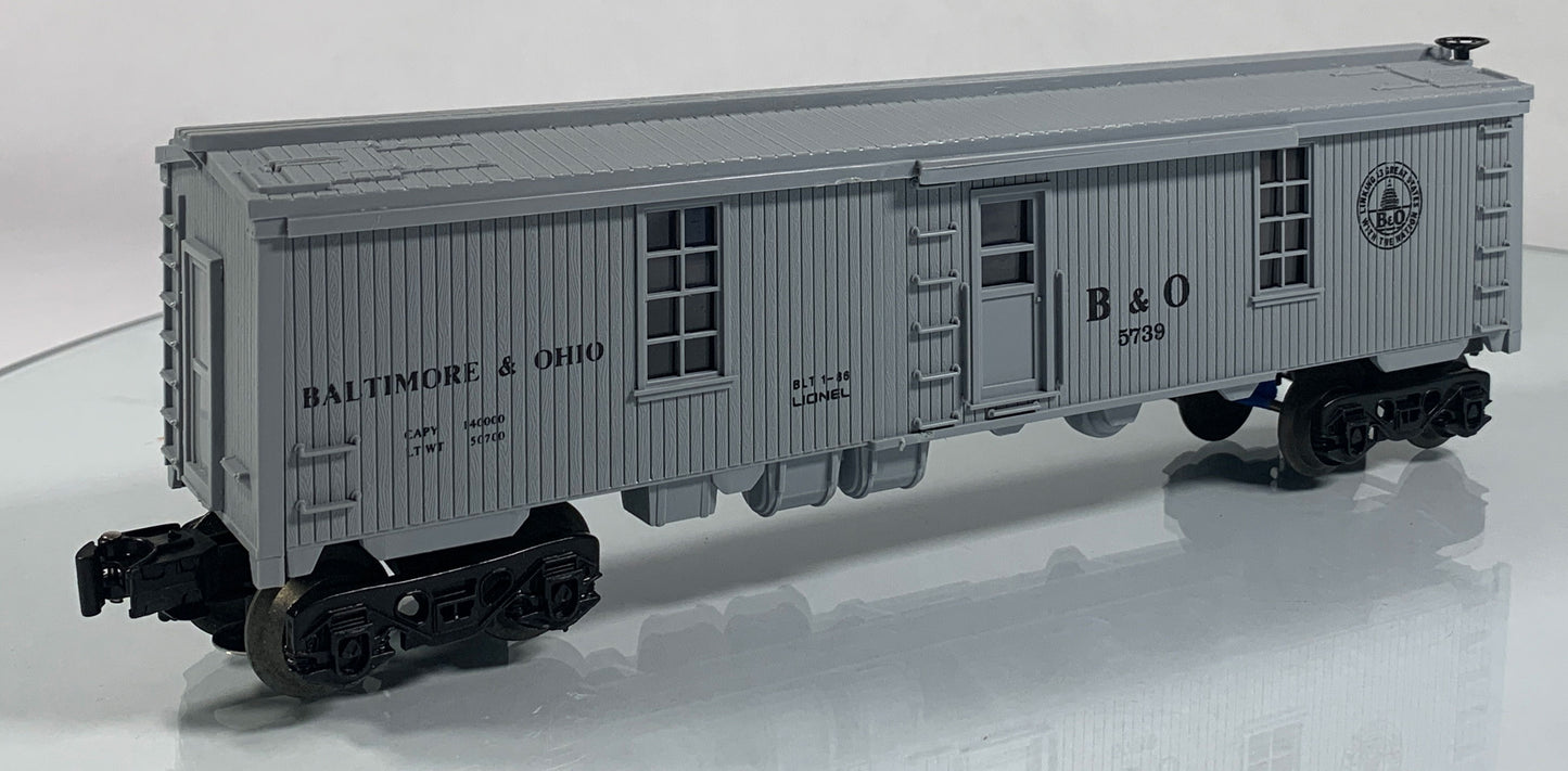 LIONEL • O GAUGE • 1986 B & O Tool Car 6-5739 • NEW OLD STOCK