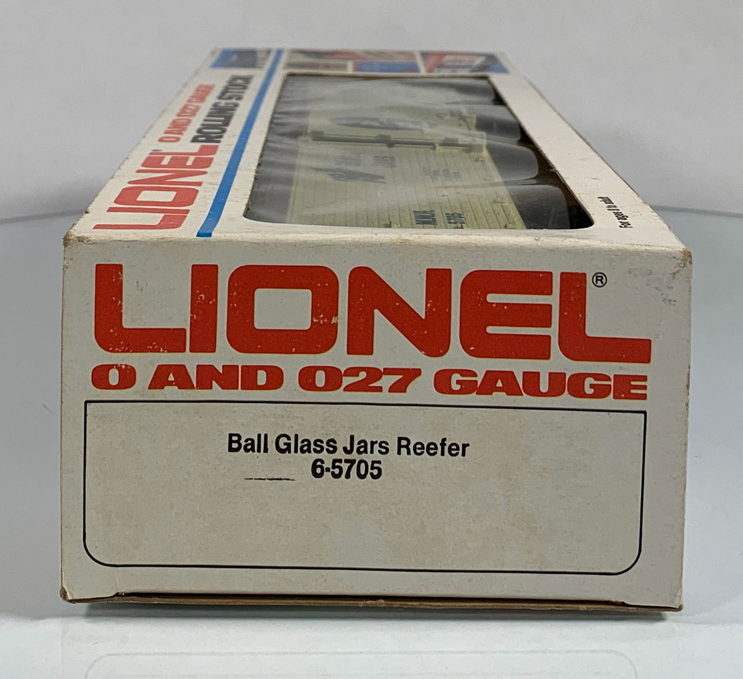 LIONEL • O GAUGE • 1981 Ball Glass Jars Reefer 6-5705 • NEW OLD STOCK