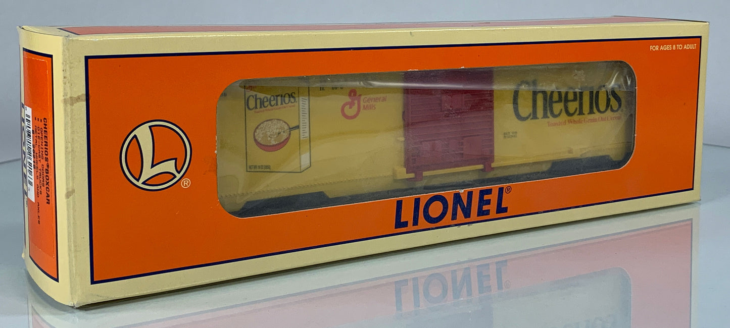 LIONEL • O GAUGE • 1998 Cheerios Boxcar  6-26216 • NEW OLD STOCK