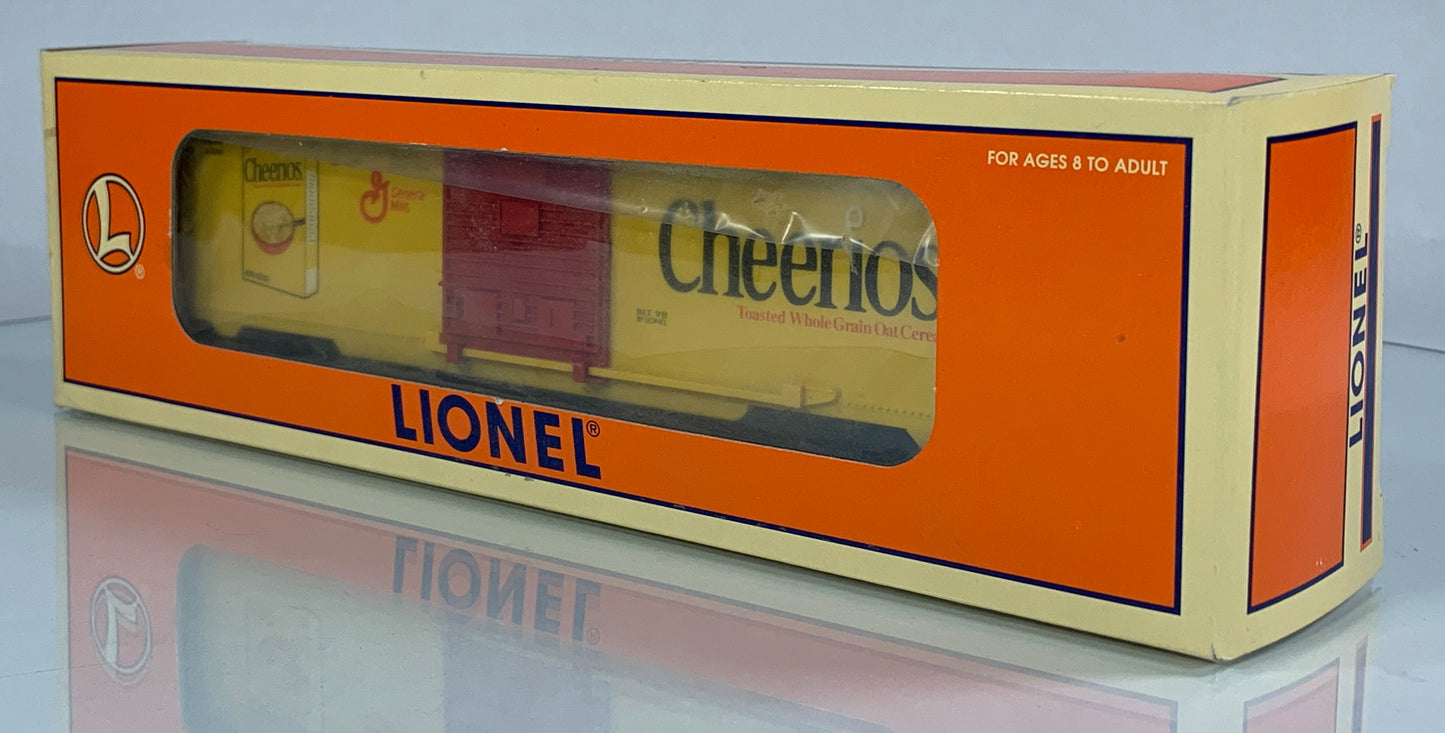 LIONEL • O GAUGE • 1998 Cheerios Boxcar  6-26216 • NEW OLD STOCK