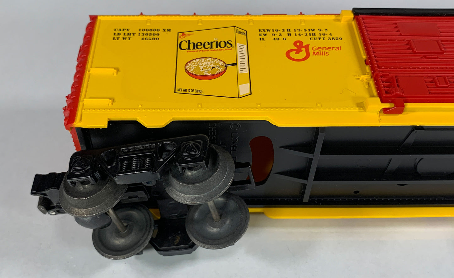 LIONEL • O GAUGE • 1998 Cheerios Boxcar  6-26216 • NEW OLD STOCK