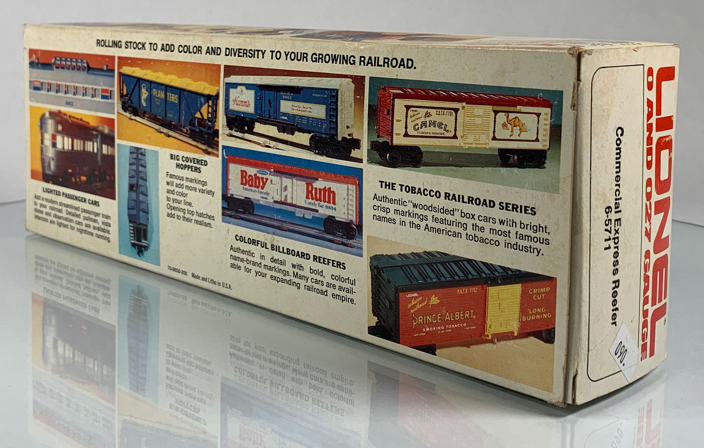 LIONEL • O GAUGE • 1982 Commercial Express Reefer 6-5711 • NEW OLD STOCK