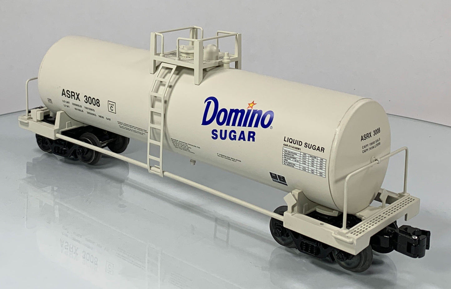 LIONEL • O GAUGE • 2007 Domino Sugar Tank Car 6-17962 • NEW OLD STOCK