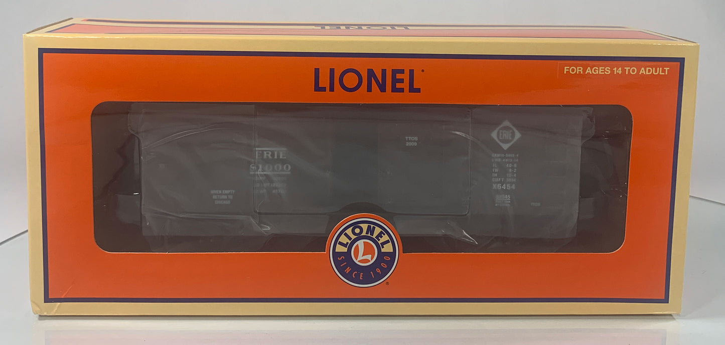 LIONEL • O GAUGE • TTOS 2009 Erie Boxcar 6-52545 • NEW OLD STOCK