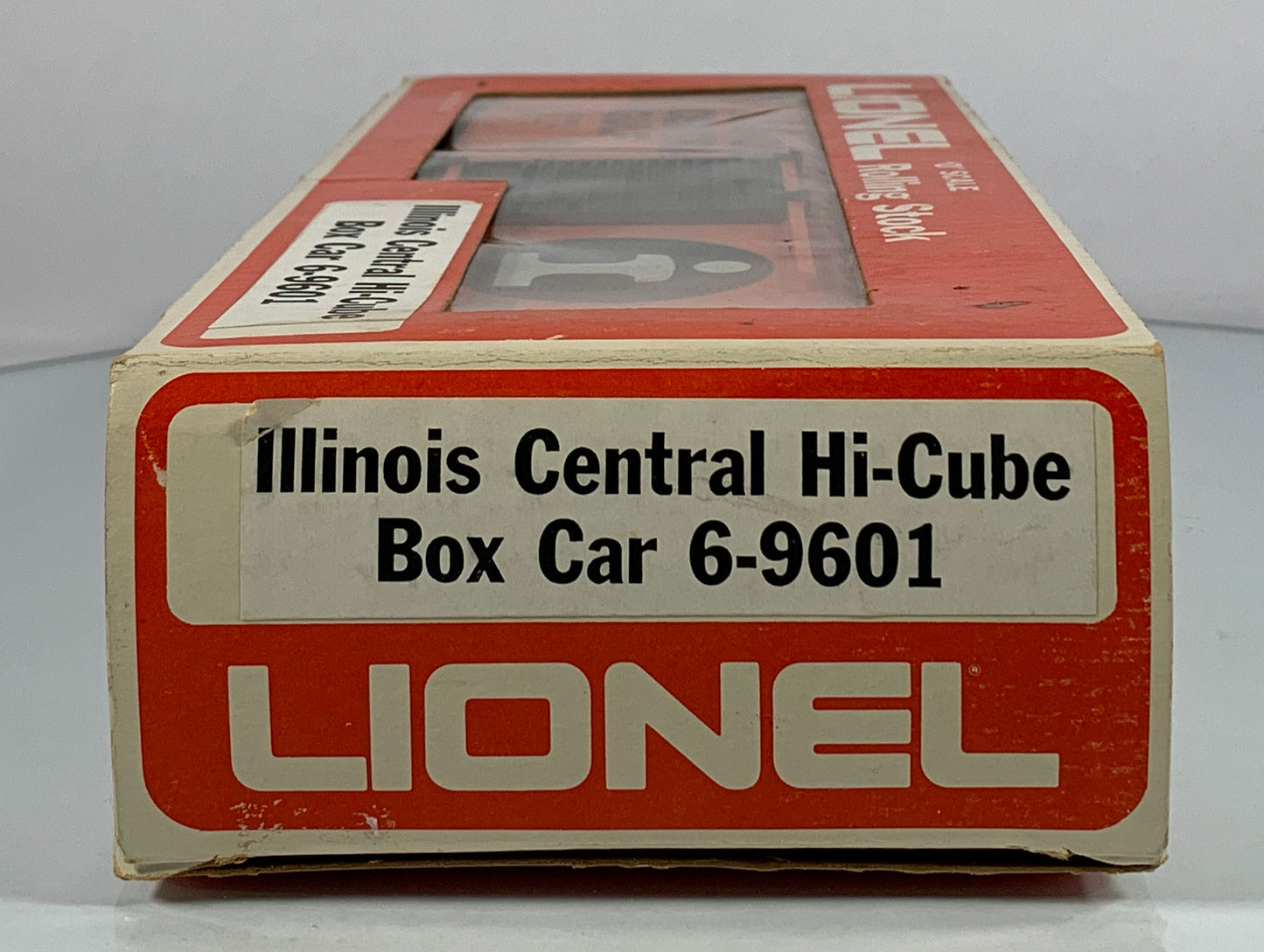 LIONEL • O GAUGE • 1976 Illinois Central Hi-Cube Boxcar 6-9601 • EX COND • LNOS