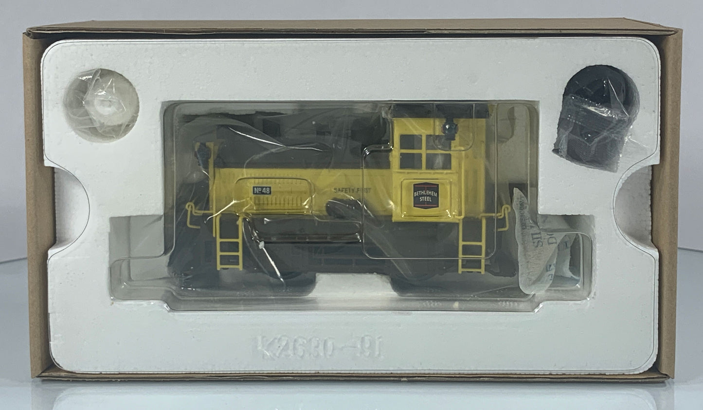 K-LINE • O GAUGE • 2006 Bethlehem Steel Plymouth Switcher 6-18989  NEW OLD STOCK