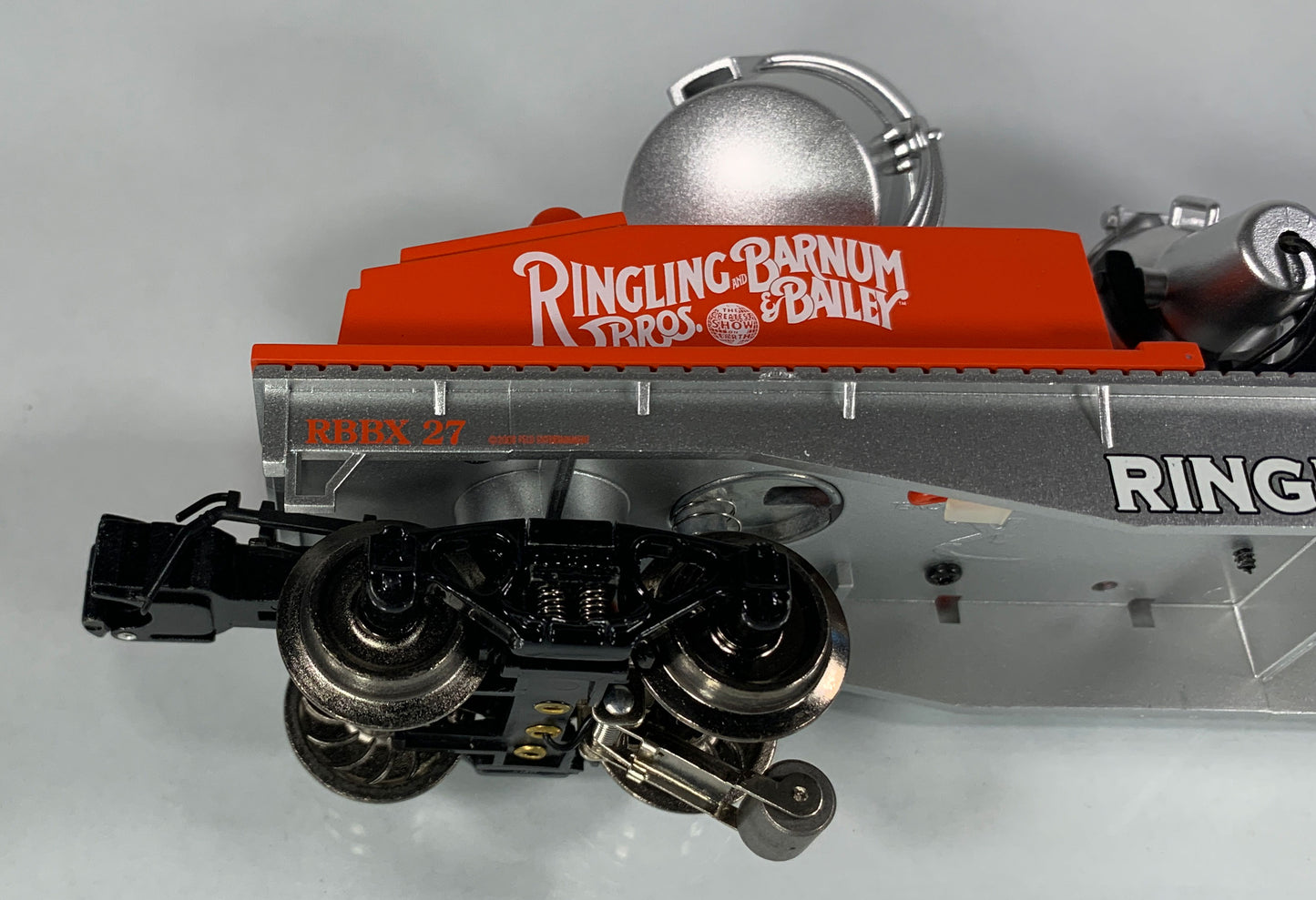 K-LINE • O GAUGE • 2008 Ringling Bros Barnum Bailey Searchlight Car 6-22244 • NEW OLD STOCK