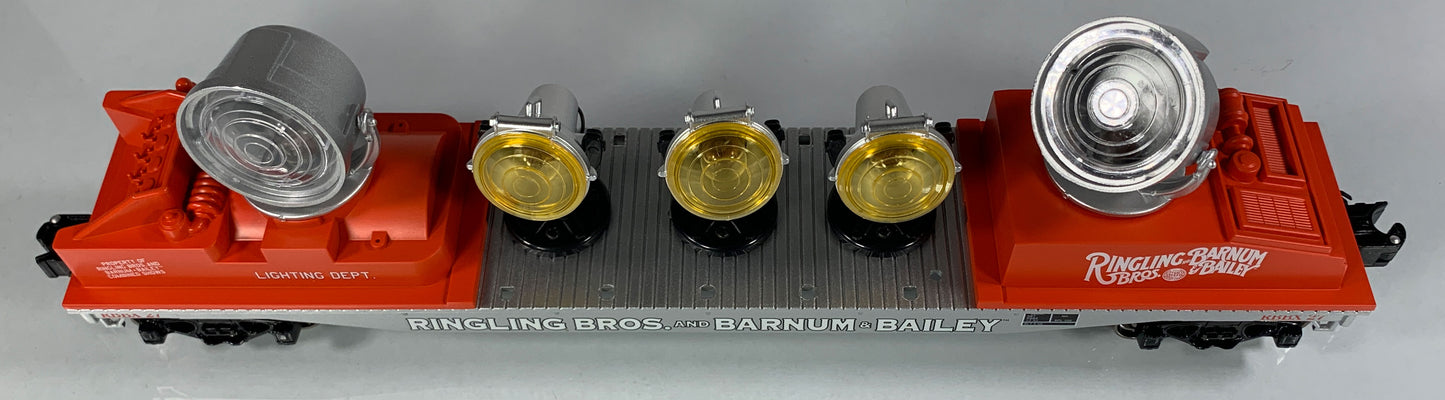 K-LINE • O GAUGE • 2008 Ringling Bros Barnum Bailey Searchlight Car 6-22244 • NEW OLD STOCK
