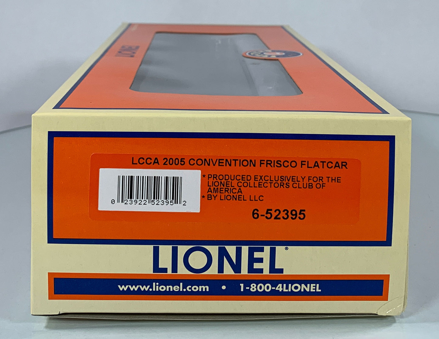 LIONEL • O GAUGE • 2005 LCCA Convention Frisco Flatcar 6-52395 • NEW OLD STOCK
