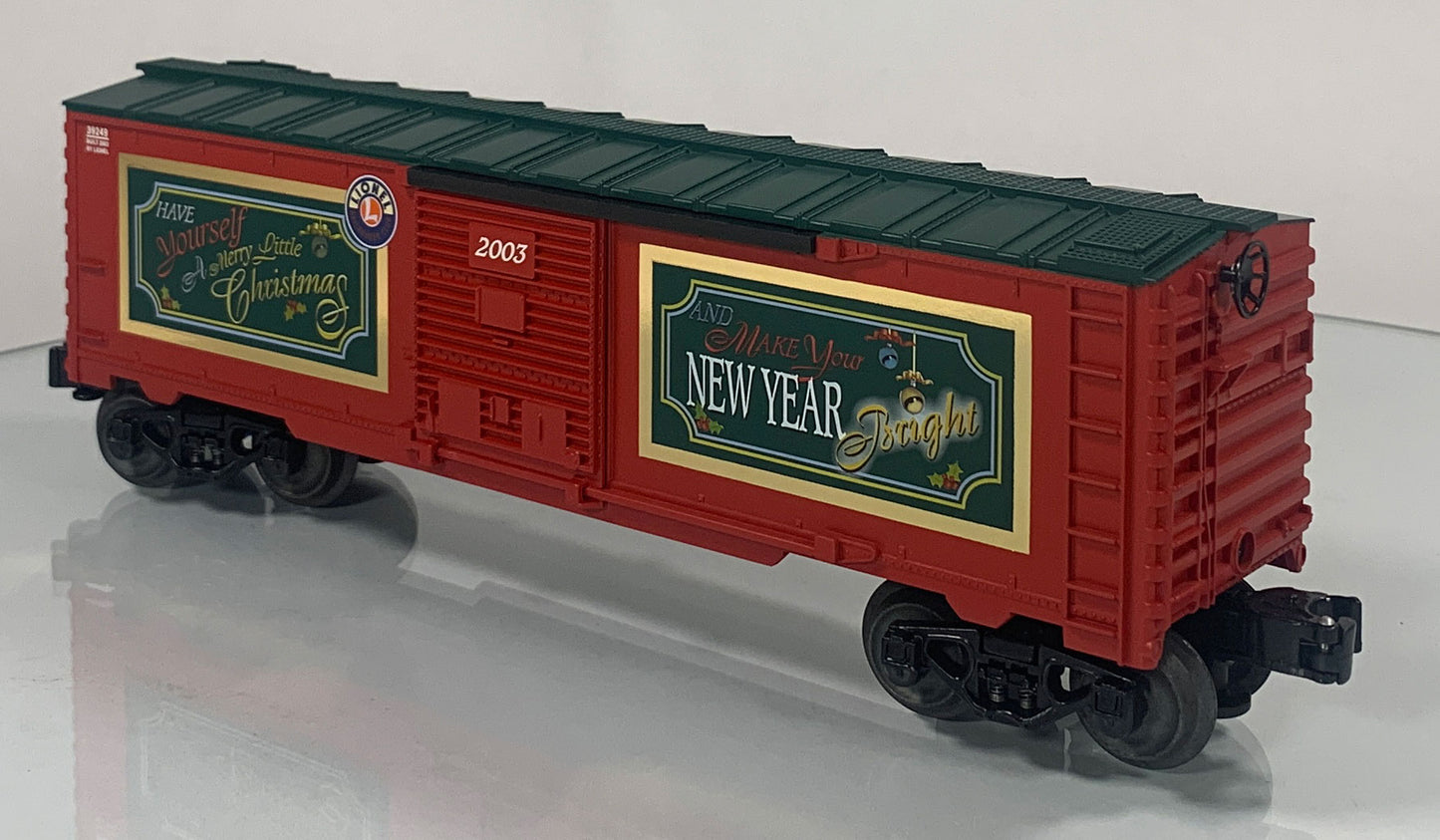 LIONEL • O GAUGE • 2003 LRRC Christmas Boxcar 6-32949 • NEW OLD STOCK