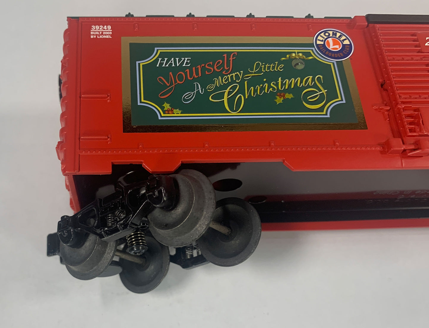 LIONEL • O GAUGE • 2003 LRRC Christmas Boxcar 6-32949 • NEW OLD STOCK