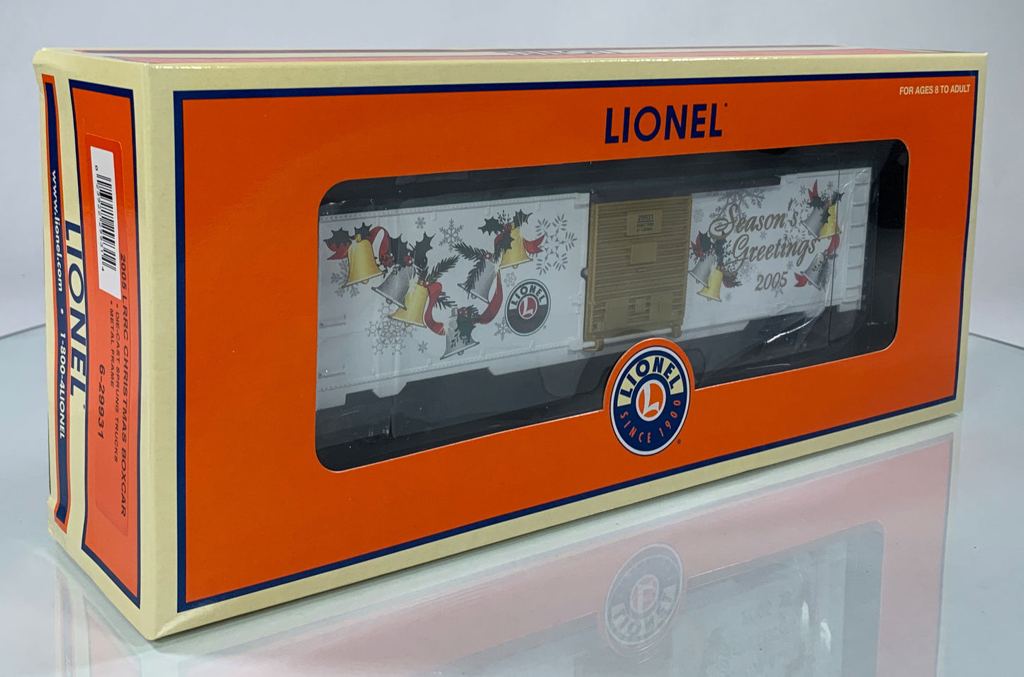 LIONEL • O GAUGE • 2005 LRRC Christmas Boxcar 6-29931 • NEW OLD STOCK