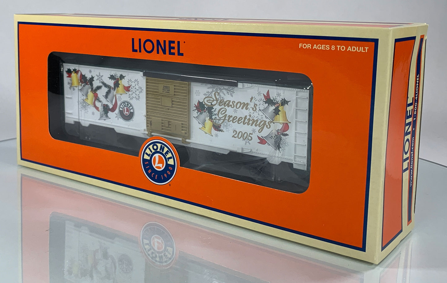 LIONEL • O GAUGE • 2005 LRRC Christmas Boxcar 6-29931 • NEW OLD STOCK