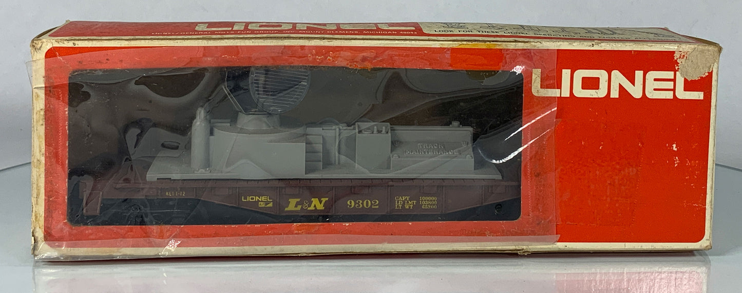 LIONEL • O GAUGE • 1972 L & N Louisville Nashville Searchlight Car 6-9302 • EX COND