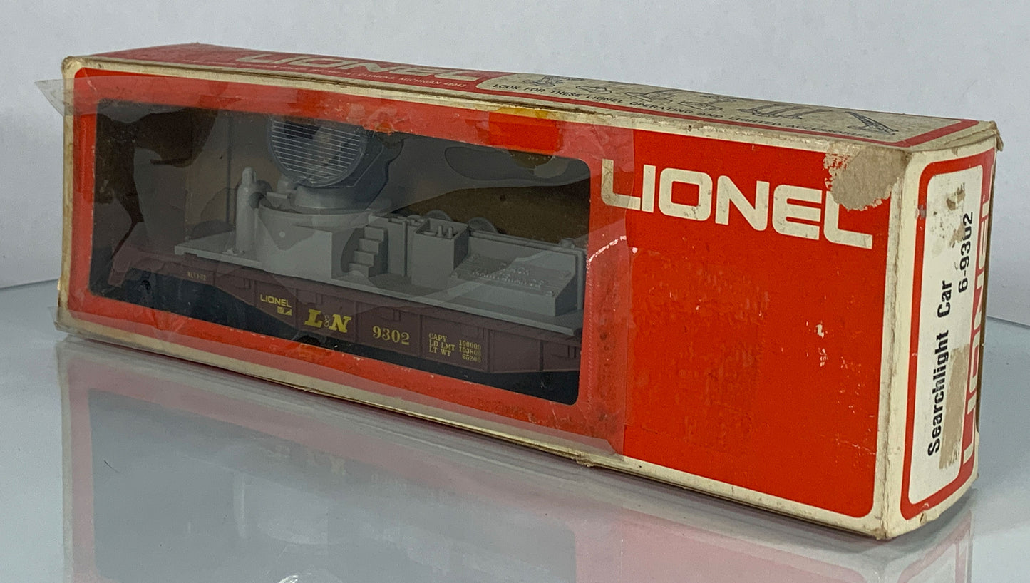 LIONEL • O GAUGE • 1972 L & N Louisville Nashville Searchlight Car 6-9302 • EX COND