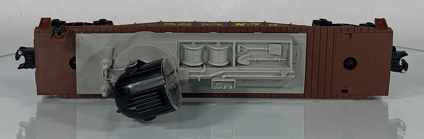 LIONEL • O GAUGE • 1972 L & N Louisville Nashville Searchlight Car 6-9302 • EX COND