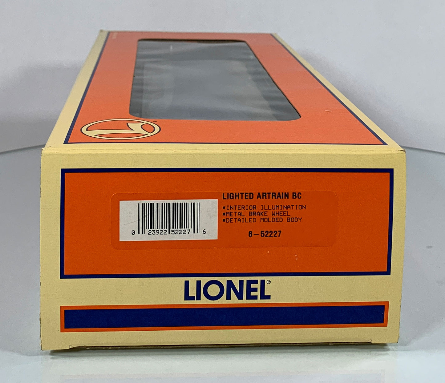 LIONEL • O GAUGE • 2000 Artrain USA Artistry of Space Lighted Boxcar 6-52227 • NEW OLD STOCK