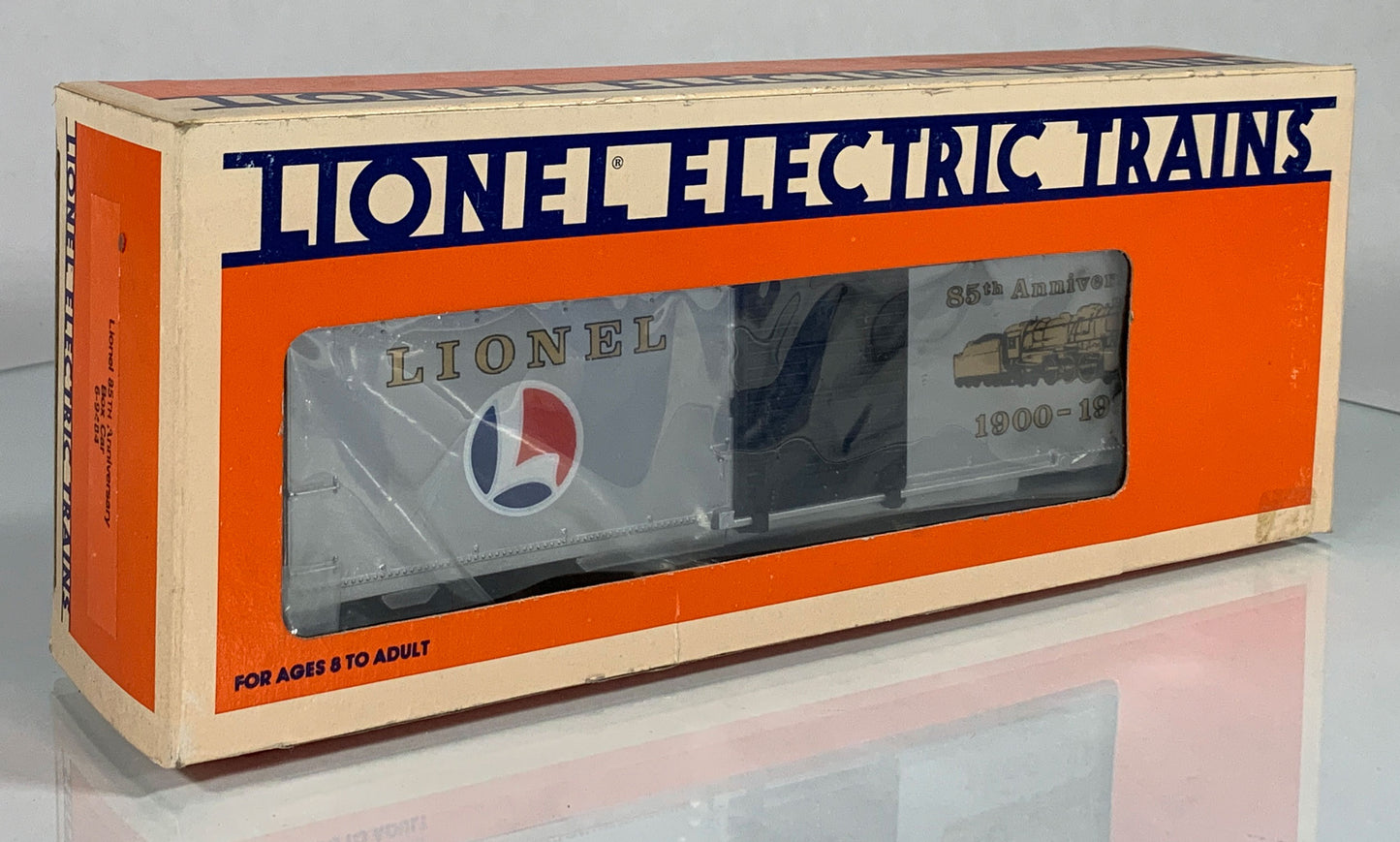 LIONEL • O GAUGE • 1985 Lionel 85th Anniversary Boxcar 6-9484 • NEW OLD STOCK
