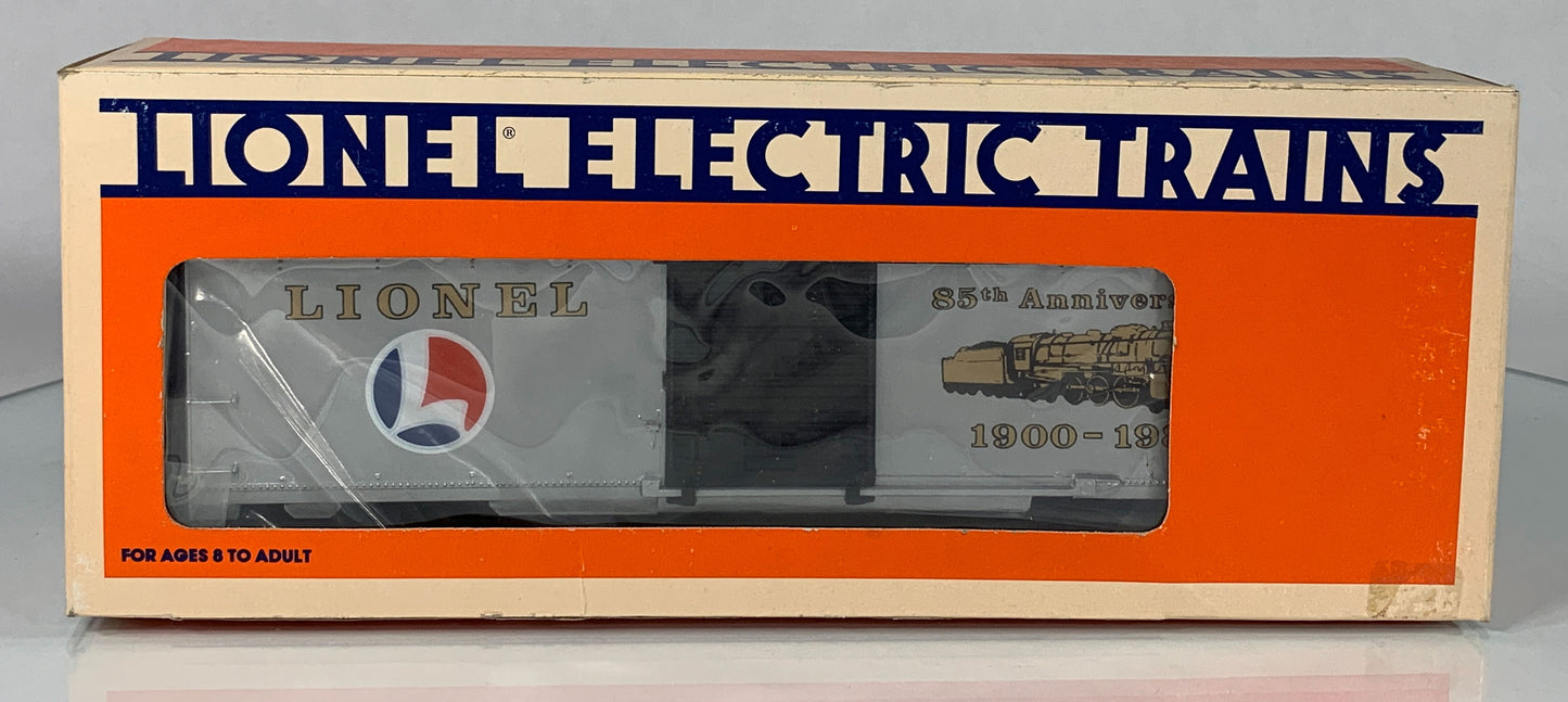 LIONEL • O GAUGE • 1985 Lionel 85th Anniversary Boxcar 6-9484 • NEW OLD STOCK