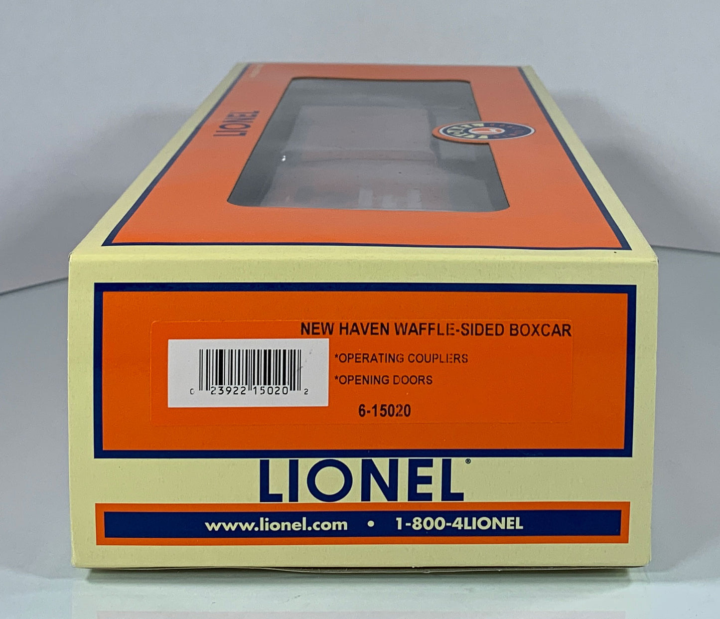 LIONEL • O GAUGE • 2007 New Haven Waffle Sided Boxcar 6-15020 • NEW OLD STOCK