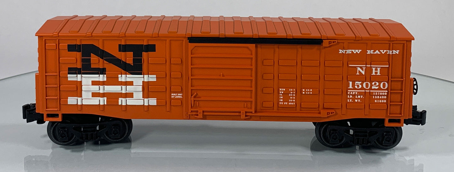LIONEL • O GAUGE • 2007 New Haven Waffle Sided Boxcar 6-15020 • NEW OLD STOCK