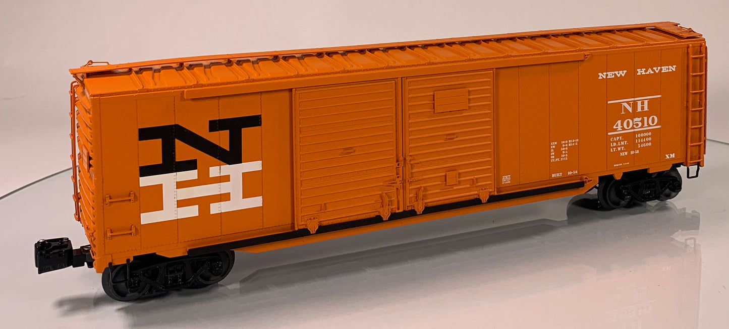 LIONEL • O GAUGE • 2011 New Haven Double Door Boxcar w/Auto Frames 6-27877 • NEW OLD STOCK