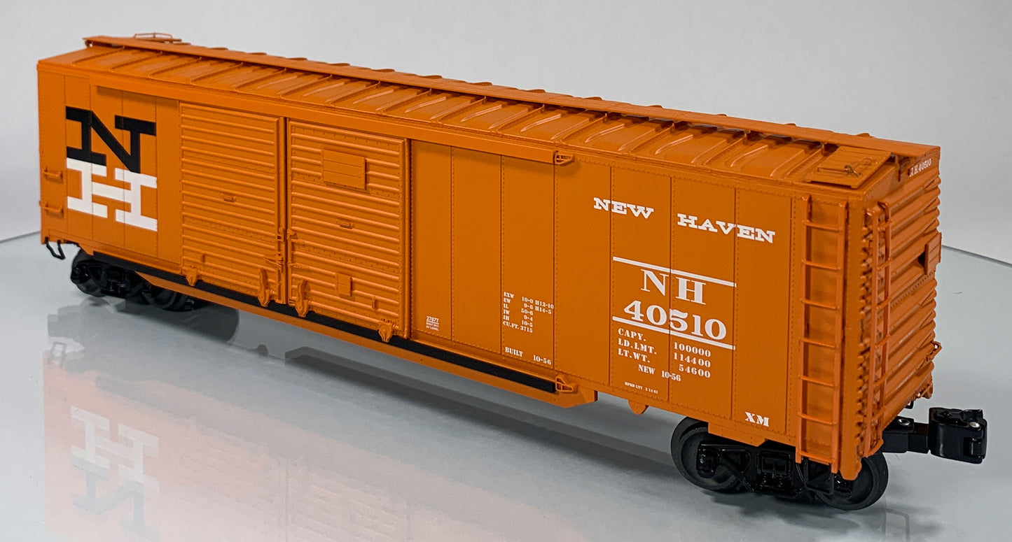 LIONEL • O GAUGE • 2011 New Haven Double Door Boxcar w/Auto Frames 6-27877 • NEW OLD STOCK