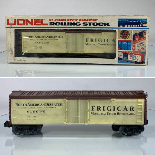 LIONEL • O GAUGE • 1981 North American Despatch Reefer 6-5703 • NEW OLD STOCK