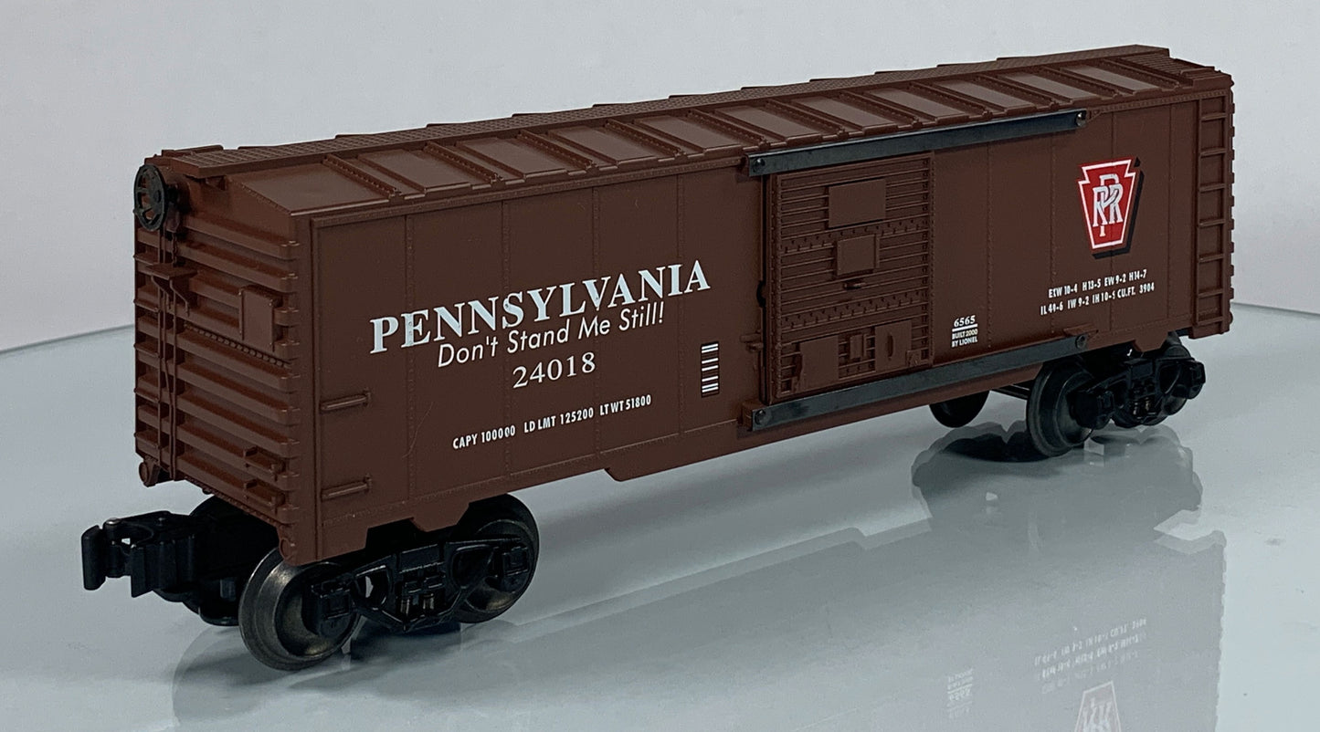 LIONEL • O GAUGE • 2000 Pennsylvania Boxcar 6-29295 • NEW OLD STOCK