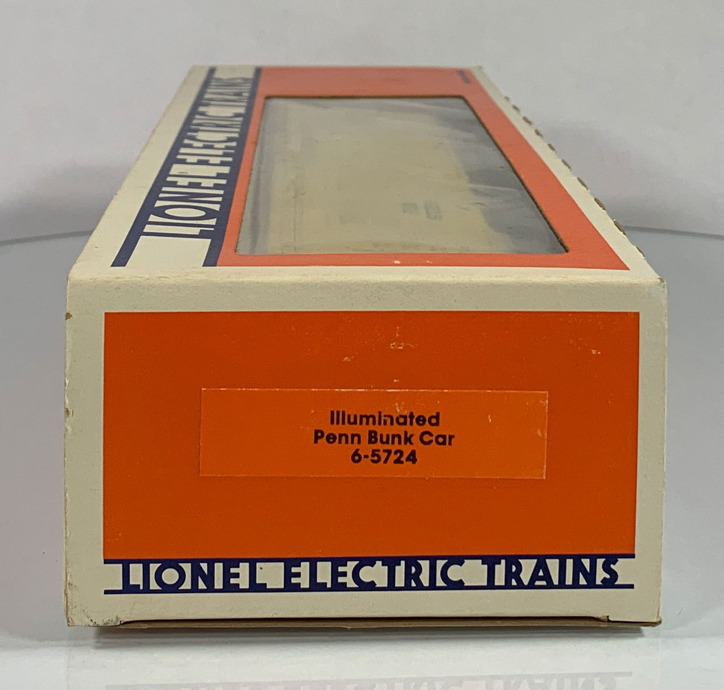 LIONEL • O GAUGE • 1984 Pennsylvania Illuminated Bunk Car 6-5724 • NEW OLD STOCK