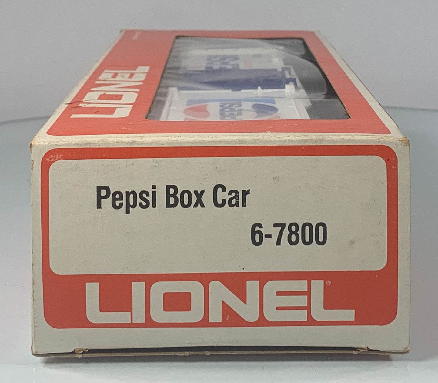 LIONEL • O GAUGE • 1976 Pepsi Boxcar 6-7800 • EX COND