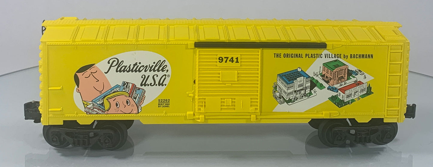 LIONEL • O GAUGE • 2002 Plasticville U.S.A. Boxcar 6-52262 • NEW OLD STOCK