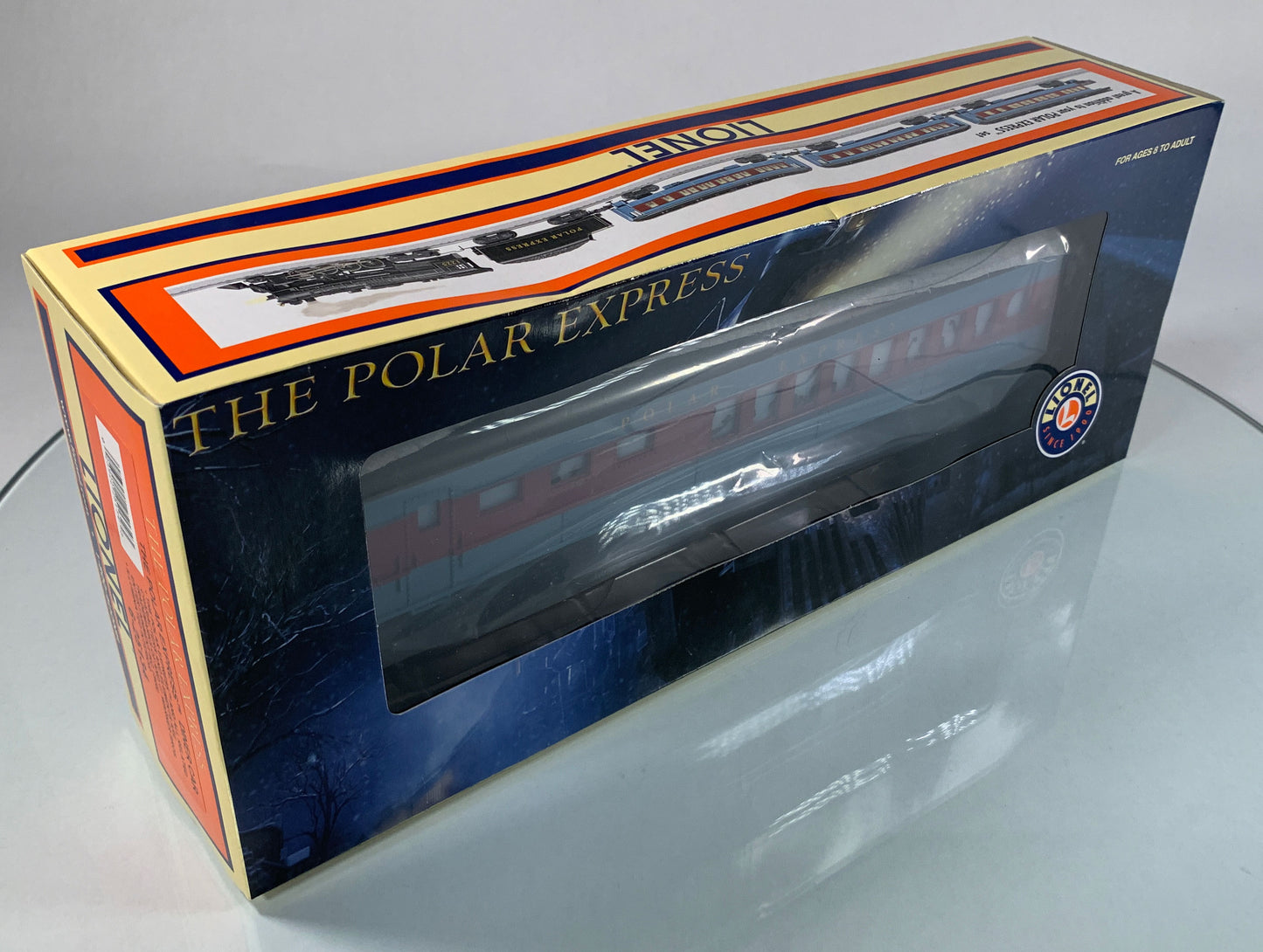 LIONEL • O GAUGE • 2005 The Polar Express Illuminated Diner Car 6-25134 • NEW OLD STOCK