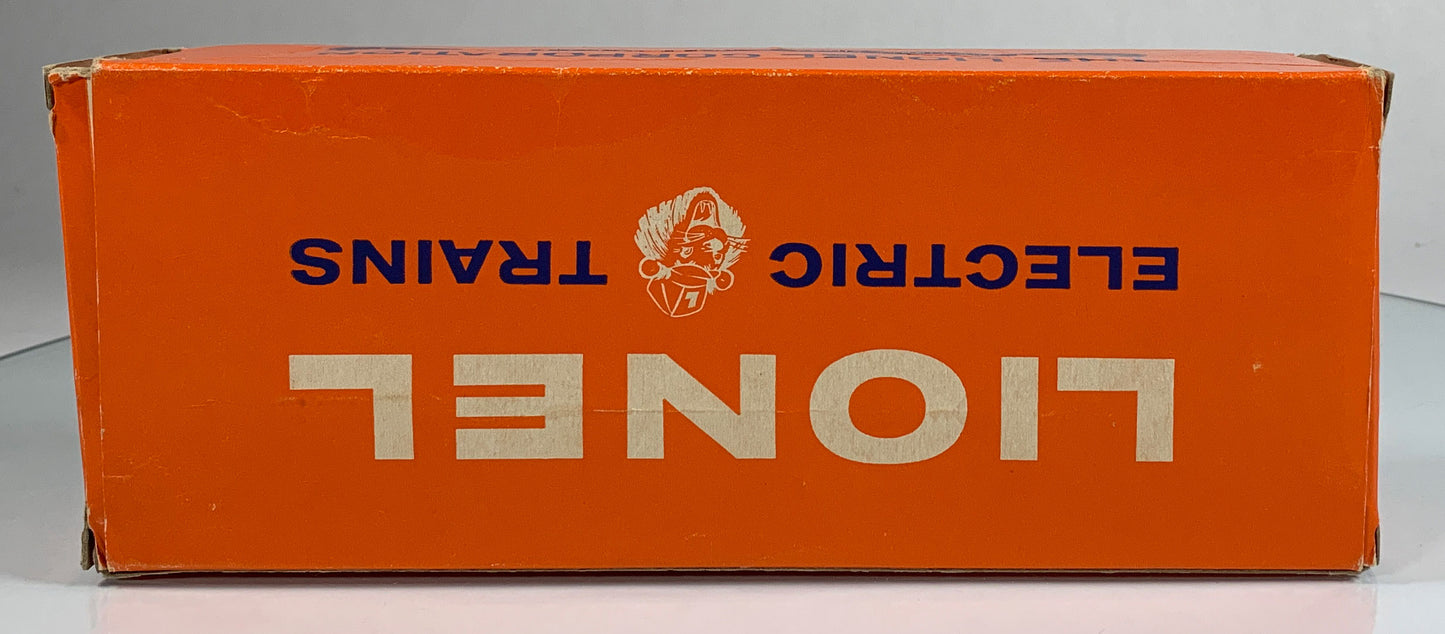 LIONEL • O GAUGE • 1959 Postwar 3419 Operating Helicopter Launching Flat Car • Original Box • EX COND