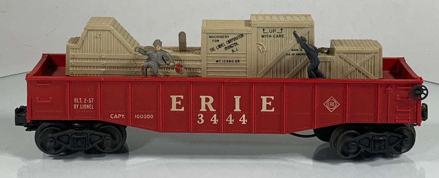 LIONEL • O GAUGE • 1957-59 Postwar 3444 Animated Gondola Car • Original Box • EX COND