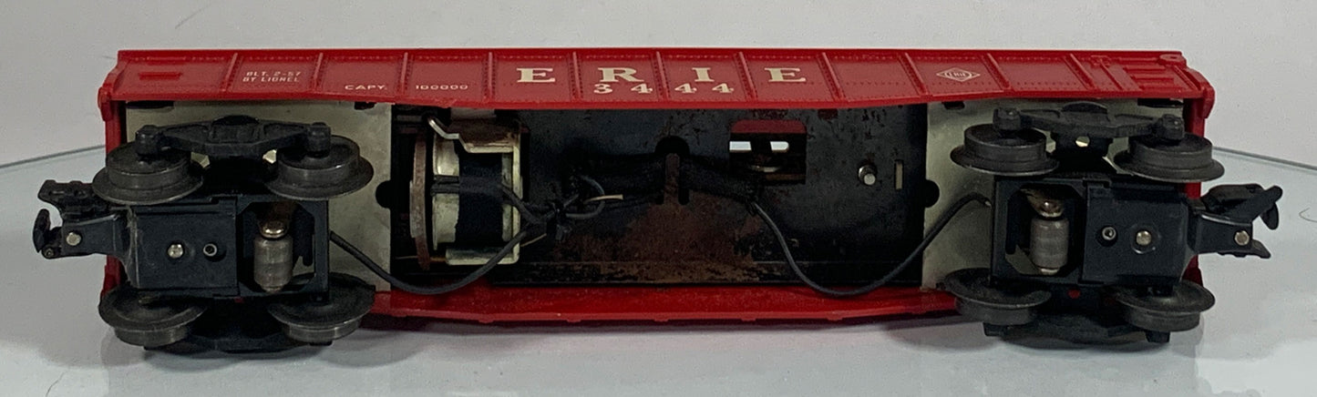 LIONEL • O GAUGE • 1957-59 Postwar 3444 Animated Gondola Car • Original Box • EX COND