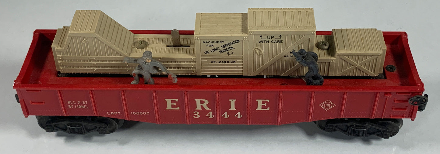 LIONEL • O GAUGE • 1957-59 Postwar 3444 Animated Gondola Car • Original Box • EX COND