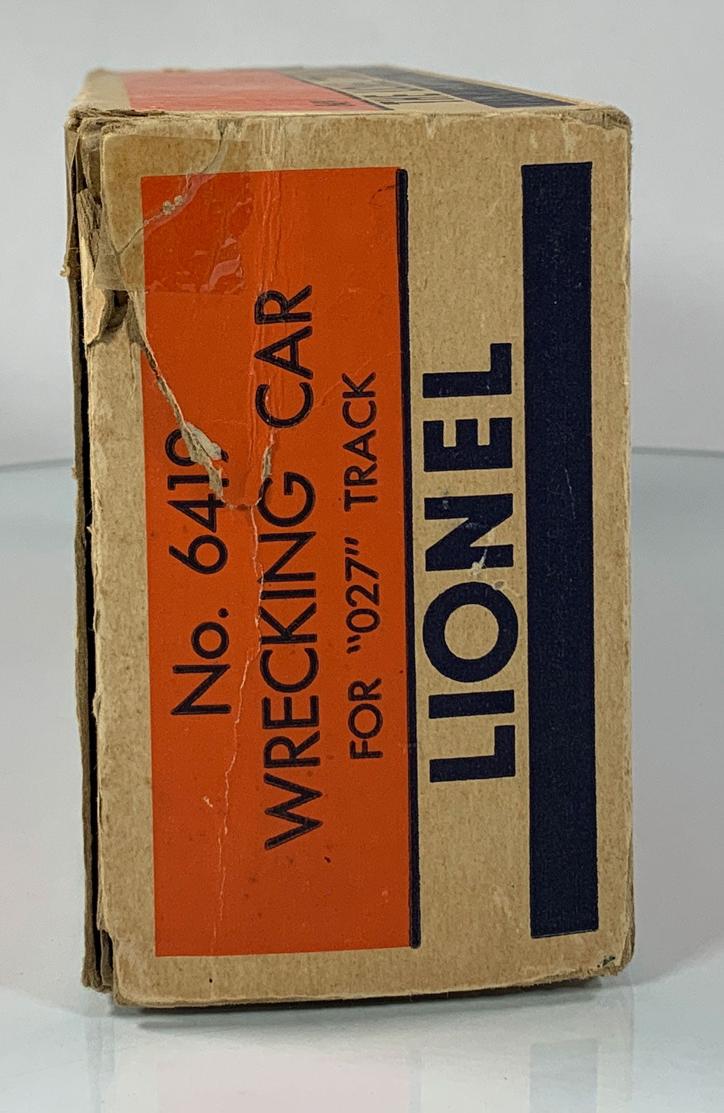 LIONEL • O GAUGE • 1952-1955 Postwar 6419 D L & W Wrecking Car Caboose • Original Box • EXCELLENT COND