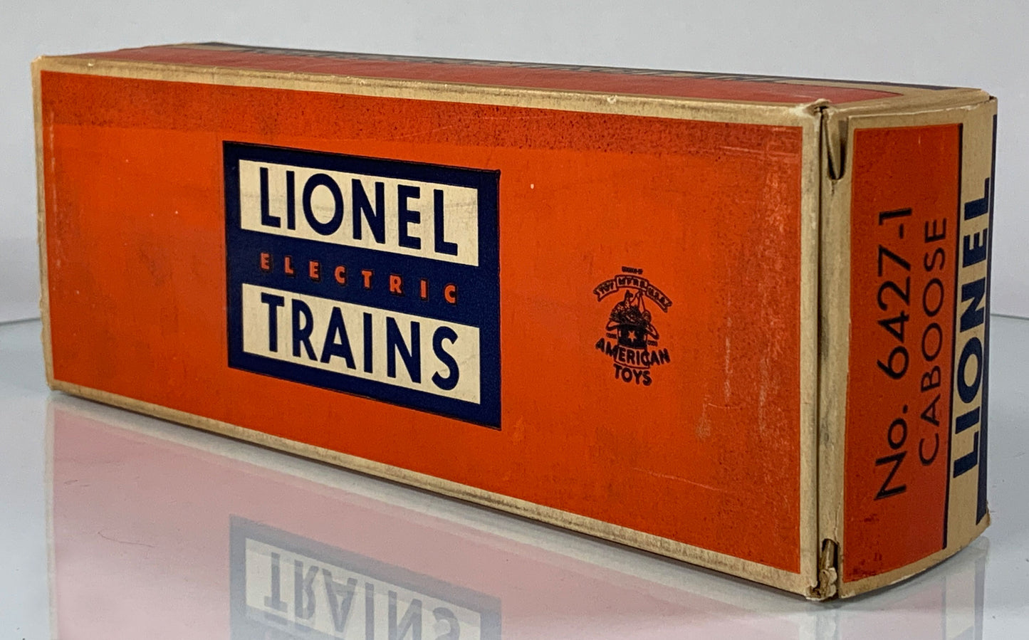 LIONEL • O GAUGE • 1956-1960 Postwar 6427-1 Illuminated Caboose • Original Box • EXCELLENT COND
