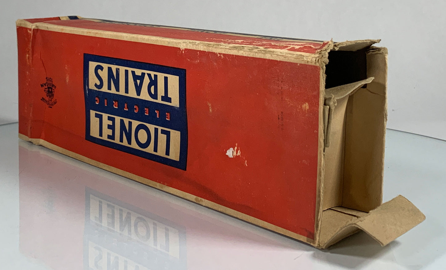 LIONEL • O GAUGE • 1958 Postwar 6519 Allis Chalmers Flat Car • Original Box • EXCELLENT COND