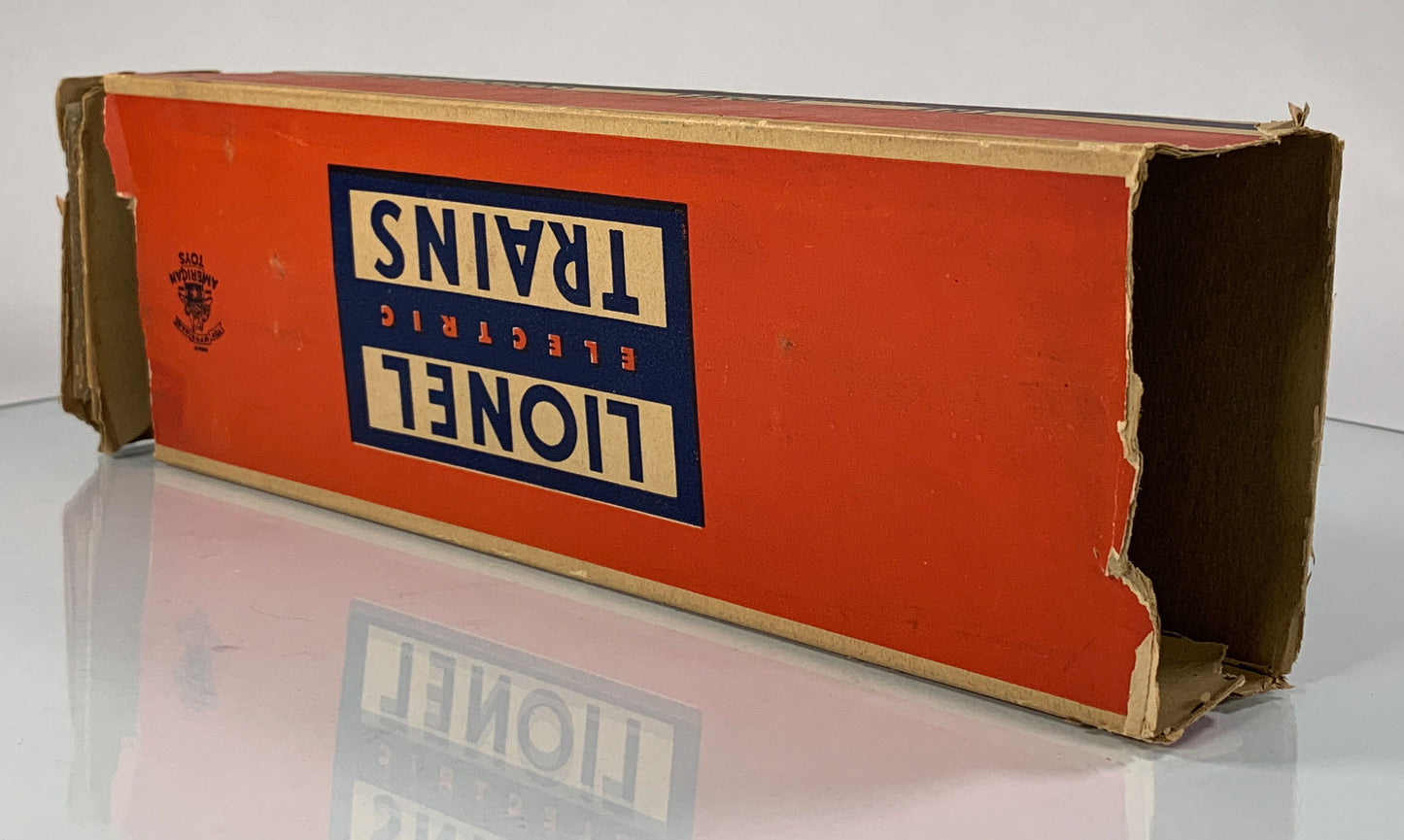 LIONEL • O GAUGE • 1958 Postwar 6519 Allis Chalmers Flat Car • Original Box • EXCELLENT COND